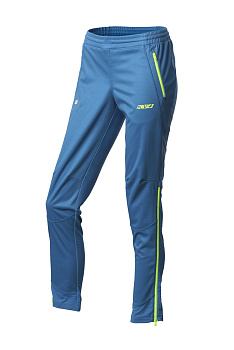 Разминочные брюки KV+ KARINA pants woman navy\lime 23V121.4