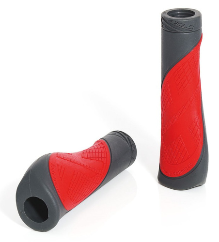 Грипсы XLC Bar Grips 'Comfort bo' GR-S17 red\grey 135\92 mm 2501586956