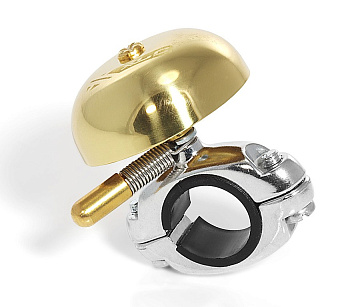 Звонок XLC mini bell Retro DD-M03 brass, 2500701500