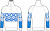 Свитер KV+ CORTINA sweater woman white\blue, 22U161.2