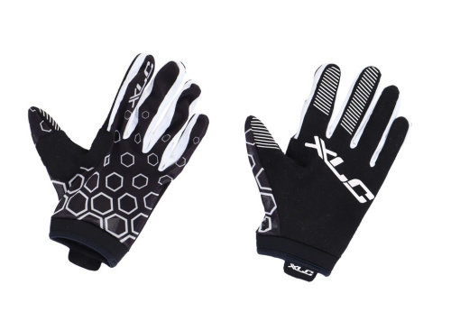 Перчатки XLC Full finger glove MTB black\white 250014806