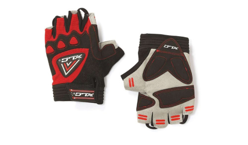 Перчатки XLC Bicycle Glove Sojus black\red 2500141