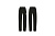 Разминочные брюки KV+ SPRINT pants woman, black, 21SW07.1