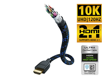 HDMI кабель INAKUSTIK Premium HDMI 2.1, 2.0 m, 00423520