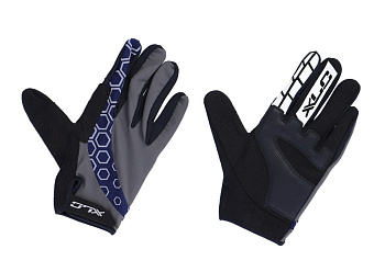 Перчатки XLC Full finger glove Enduro blue\grey 250014802