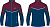 Разминочная куртка KV+ PREMIUM jacket navy\bordeaux, 23V145.4