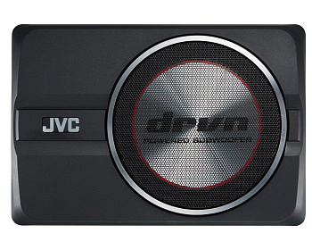 Автомобильный корпусной активный сабвуфер 8” (20 см) JVC CW-DRA8