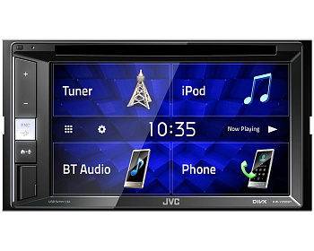 Автомобильная мультимедийная станция JVC KW-V250BTM