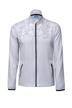 Разминочная куртка KV+ SPRINT jacket man, white\grey, 23S06.0